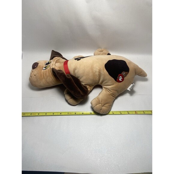 2019 Basic Fun Tan and Black Large Pound Puppies Dog 18 in Stuffed Animal Plush - Picture 6 of 6
